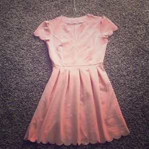 Short Light Pink Dress